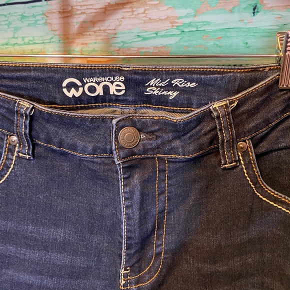 Ladies Skinny Jeans Size 14 Petite / Short - Picture 3 of 8